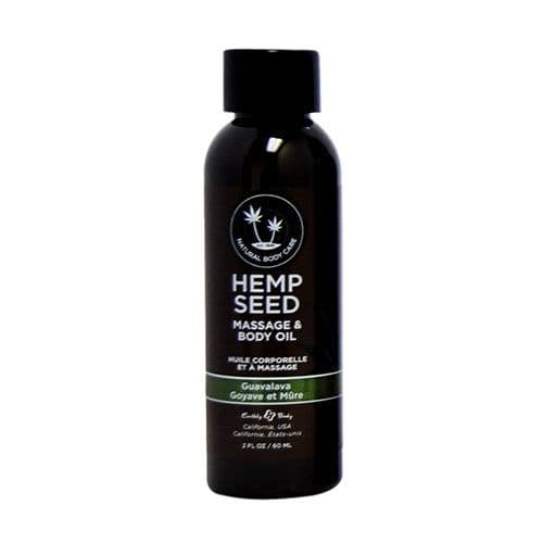 Hemp Seed Massage & Body Oil 2oz - Various Scent