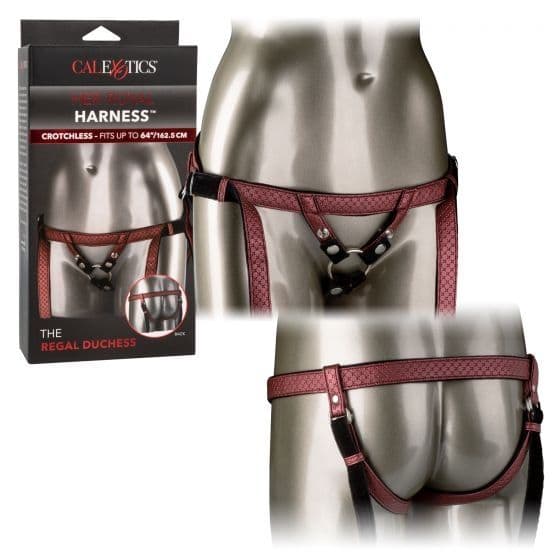 Her Royal Harness The Regal Duchess - Red 