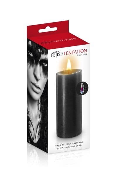 Low Temperature Candle Black image