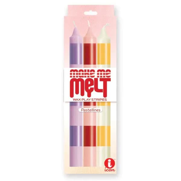 Make Me Melt, 3 Pack Stripes Pastellines image