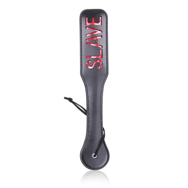 Vscnovelty Spanking Paddle-SLAVE - Couleurs Variées image