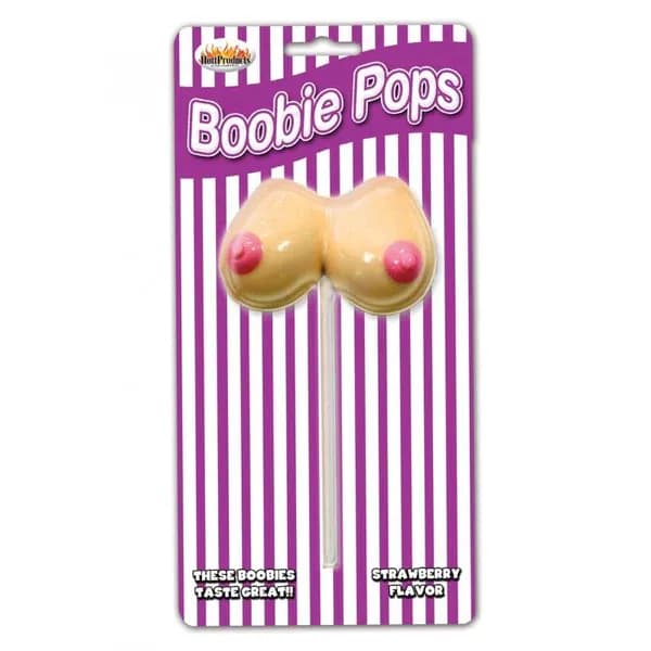 HottProducts Boobie Pops - Strawberry