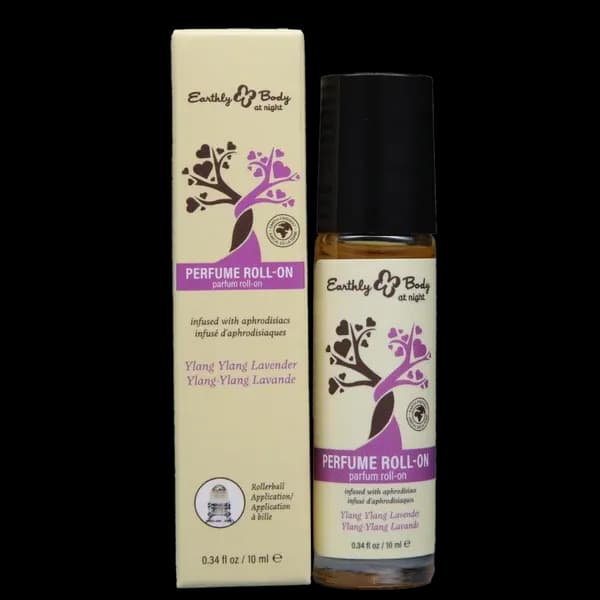 Earthly Body at Night Roll-on Perfume | Aphrodisiac Collection | Ylang Ylang Lavender 0.34oz / 10ml