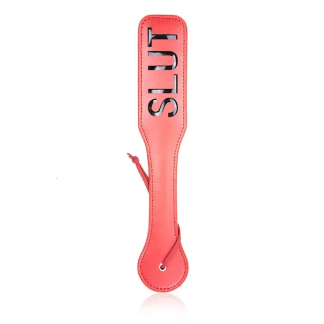 Vscnovelty Spanking Paddle-SLUT - Couleurs Variées image