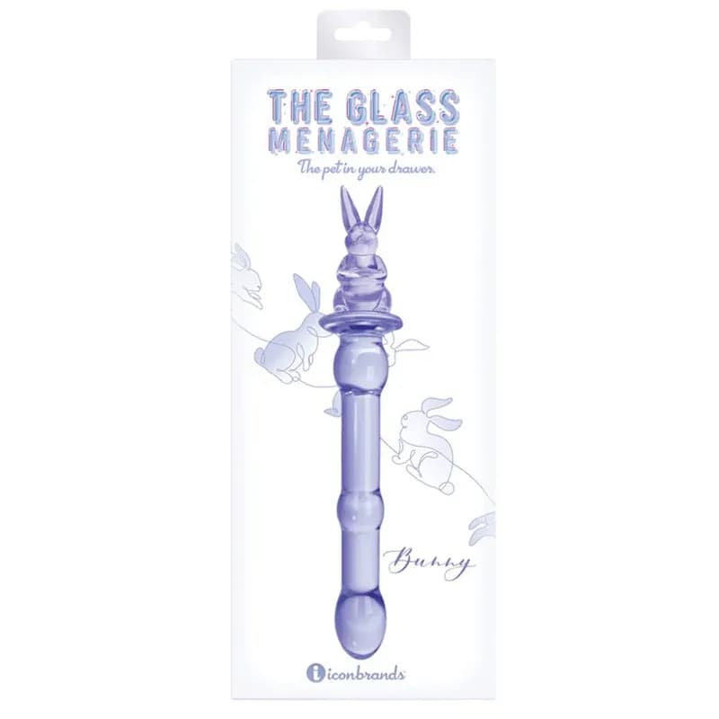 Rabbit Glass Dildo