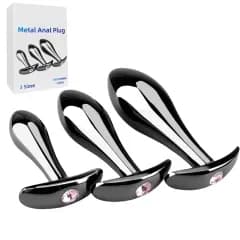 METAL ANAL PLUG 3 SIZES image
