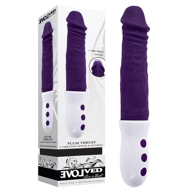 Plum Thrust - Silicone Rechargeable image