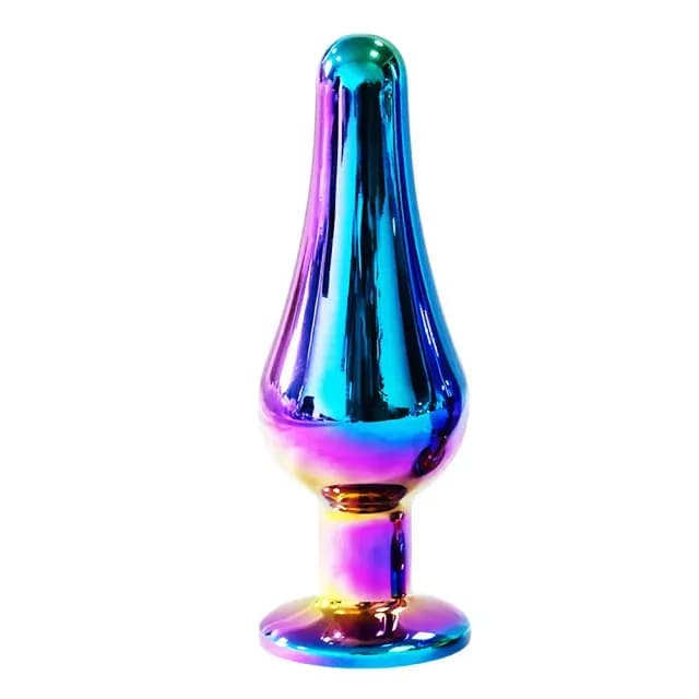 IRIDESCENT LONG METAL PLUG SMALL