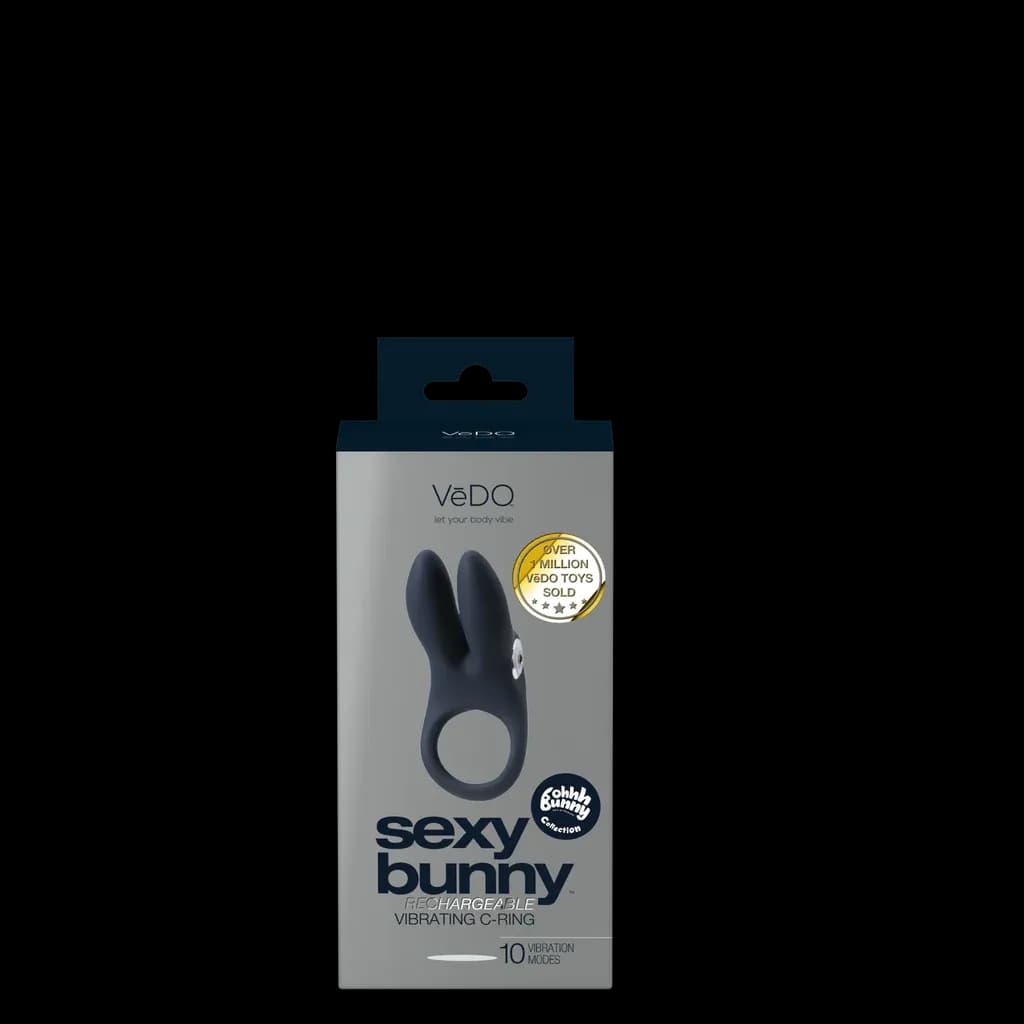 Sexy Bunny - Rechargeable Ring - Black