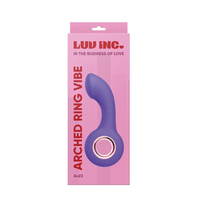 AV23: ARCHED FLEXIBLE RING VIBE - PURPLE - LUV INC image