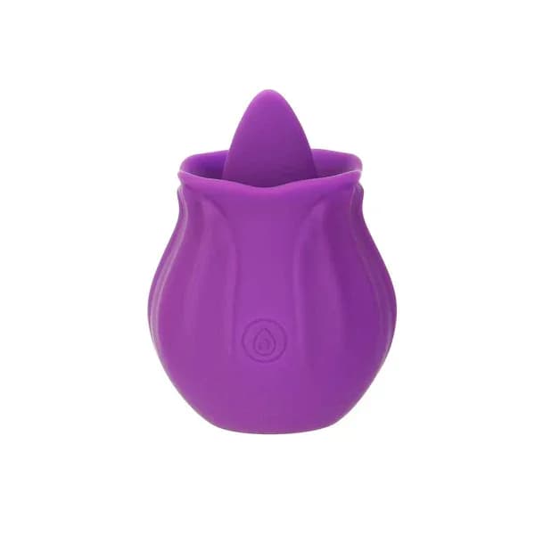 Flickering Tongue & Vibrating Clitoral Stimulator – Purple image