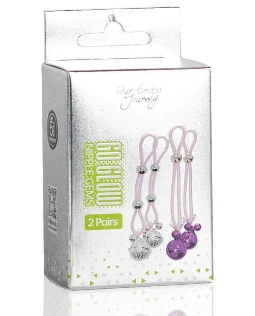 Gemmes pour tétons Go Glow (2 paires)