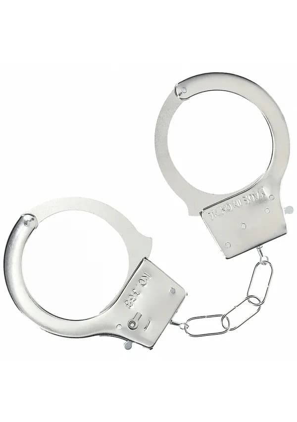 Ouch! - Classic Metal Handcuffs -Silver