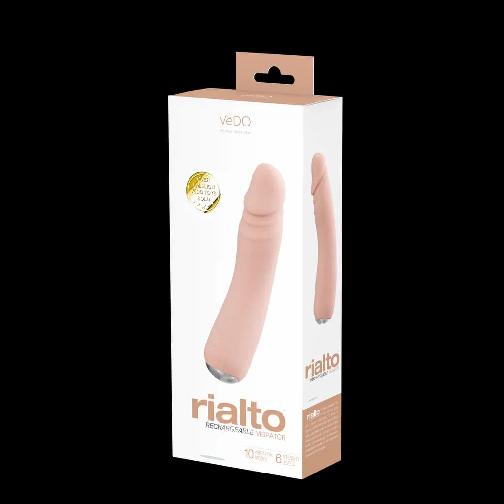 Rialto Rechargeable Vibe - Vanilla - Vedo