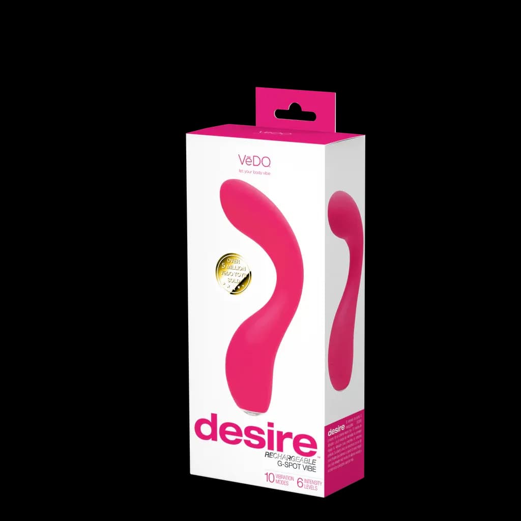 Desire - Rechargeable Gspot Vibe Pink - Vedo